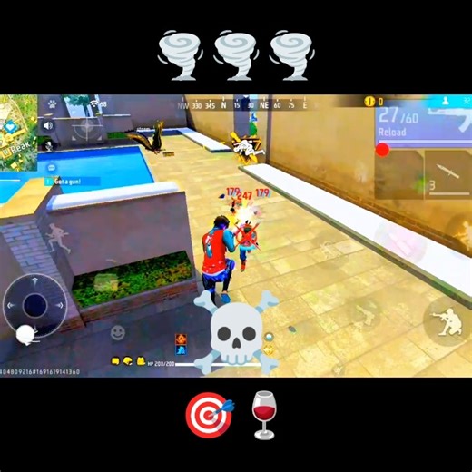 #freefire Solo vs squad gameplay walkthrough part freefire max#shorts 🍷🌪️🌪️🌪️