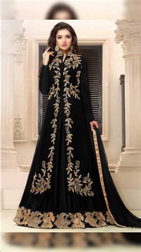black colour me beautiful dresses#trending #frocksdesign #dress #fashion #beautiful dresses