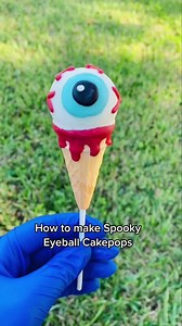 45K views · 1.5K reactions | Eyeball Cakepop Tutorial #cakepops #Halloween #halloweentreats #halloweencakepops #halloweenparty #eyeball #goosebumps | Dipped Tampa | Facebook
