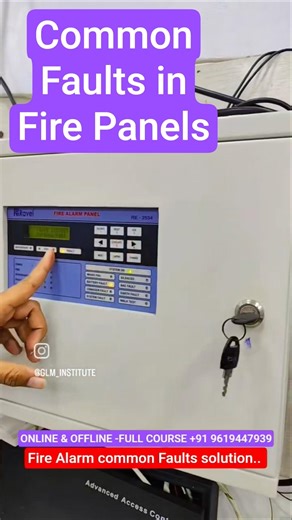 common fault and solution in fire alarm - Join full course in Addressable fire programming