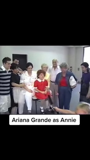 Ariana Grande as Annie Musical Impressions