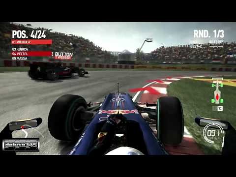 F1 2010 Videogame Gameplay (PC HD)
