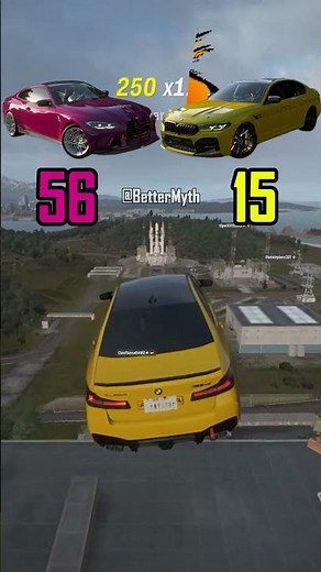 😱 BMW M4 Competition vs BMW M5 Competition! Coupe vs Sedan Showdown 🚀💥 #shorts