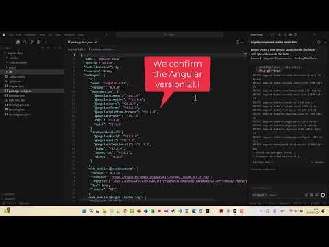 Angular - Lesson 10 - Anatomy of a Component (AI-Powered coding with Cursor)