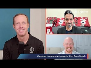 Measured Leadership with Agentic AI on Open Models