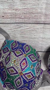 Auden Icon Style Silver Bra - Dazzling Geometric Rhinestone Design, Size 34C Rave / Burlesque / Festival - Etsy