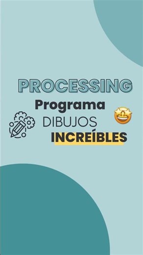 🎨 PROGRAMA dibujos INCREÍBLES con Processing #shorts | ValPat
