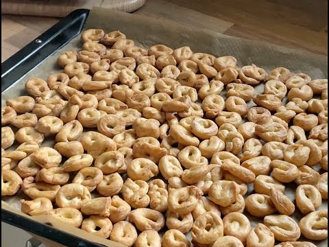 Taralli, italienisches Knabbergebäck nach meinem Rezept..... Original aus Kalabrien...