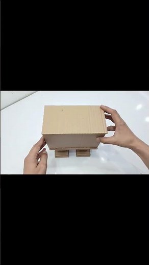 The Ultimate School Project Idea #cardboardcraft #cardboard #schoolproject