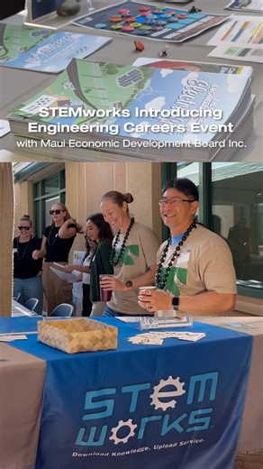 On Thursday, Feb. 26, 2026, our engineers on Maui celebrated National Engineers Week with the Maui Economic Development Board at their 26th annual STEMworks Introducing Engineering Careers Event! At the event, different organizations shared information about career pathways in STEM and our employees also conducted an activity where students got to build speakers! Around 120 students from across Maui were in attendance. Thank you to the many industry professionals and the Maui Economic Developmen