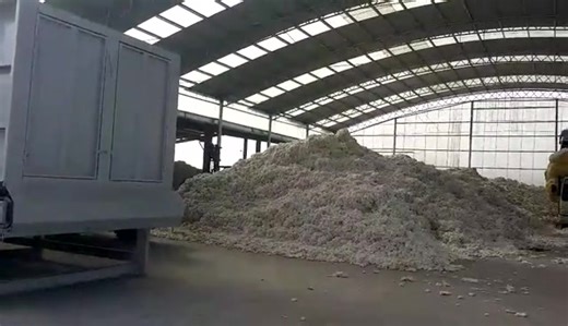Automatic feeder, especially for cotton processing. #baler #dustremoval #cottonyarn #recyclingmachine #cotton #cottonwaste #openingmachine | Jinan Xinjinlong Machinery Co.,Ltd