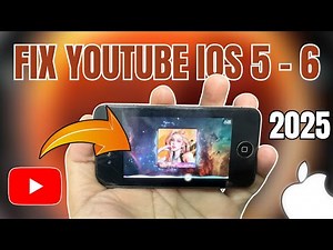 Fix Youtube iOS 5 - iOS 6 | iPhone 4S iOS 6.1.3 In 2025 | iOS & Android Tips