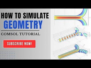 Flow through Bended Pipe | Laminar Flow | 3D Geometry | COMSOL Tutorial for Beginners