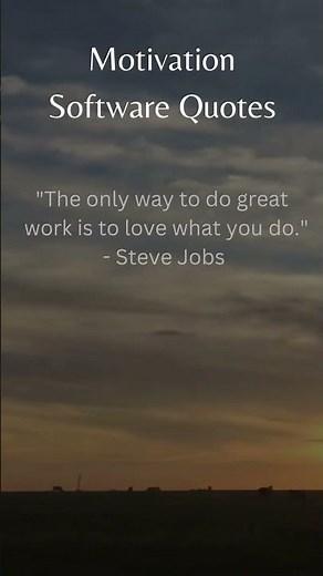 Motivation Software Quotes