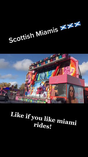 Exciting Scottish Miami Funfair Rides in the UK