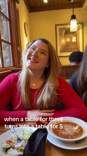 When a Table for Three Turns into a Table for Five