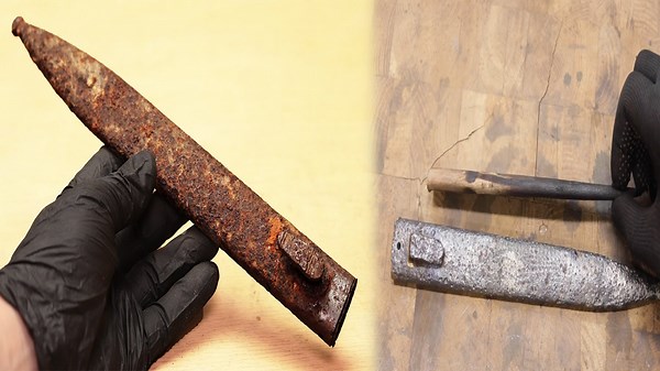 Bringing an Extremely Rusty Bayonet Scabbard Back to Life