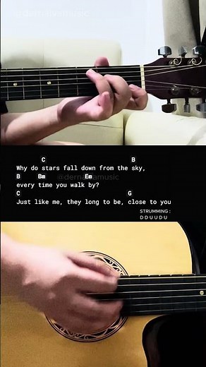 Close To You - Carpenters | Easy Guitar Tutorial For Beginners #guitarlesson #shorts