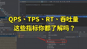【Java面试】字节一面：你了解 QPS、TPS、RT、吞吐量 这些高并发性能指标吗？