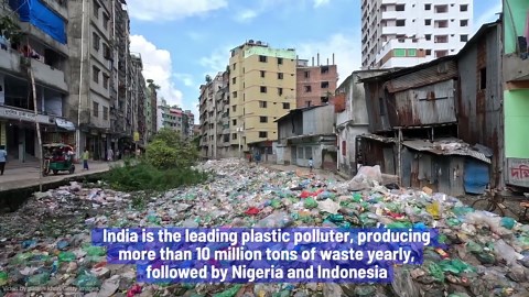 57 Million Tons Of Plastic Pollution Is Produced Every Year