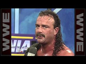 Jake "The Snake" Roberts is ready for his match: WrestleMania VI