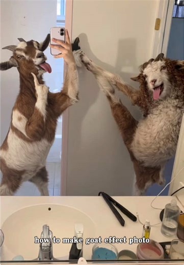 how to make goat effect photo how to create goat selfie filter goat ai photo generator tutorial how to turn yourself into a goat in photo goat hybrid photo edit viral goat selfie TikTok TikTok goat filter 2026 how to do the goat trend on TikTok goat effect TikTok tutorial TikTok human goat hybrid filter CapCut goat effect tutorial Midjourney goat selfie prompt AI goat photo app free goat photo editor mirror goat selfie tutorial G.O.A.T. photo trend goat group selfie tutorial funny goat effect ph