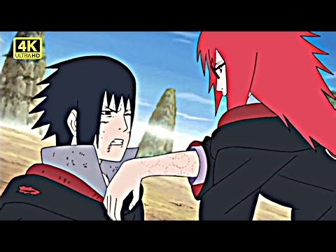 The Bettel Between Win OR Death|Sasuke Save His Team Akasuki | In Front Of Killer Bee | Sasuke Beast