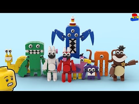 All LEGO Garten of Banban Monsters and Bosses as Minifigs (Chapter 1 and 2)