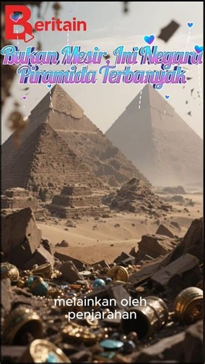 Tahukah Kamu? Bukan Mesir, Negara dengan Piramida Terbanyak Ada di Sudan! 😲