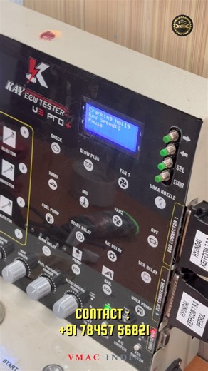 Vmac Tools on Instagram: "Kay ECU Tester V3 Pro 🔧🚗 Advanced Automotive ECU / ECM Tester designed for accurate bench testing and signal simulation. Ideal for professional workshops, diagnostic labs, and ECM repair centers. ✨ Key Highlights ✔️ ECU / ECM Functional Testing ✔️ Real-Time Sensor Signal Simulation ✔️ Engine RPM (Speed) Simulation ✔️ Universal 12V – 24V Support ✔️ Heavy-Duty Workshop Design ✔️ Lifetime Updates + Warranty Boost your diagnostics accuracy and save time by testing ECUs wi