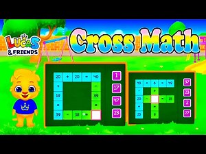 123 Math kids- Cross Math Numbers Beginner With Lucas and Ruby | Rv Appstudio Games