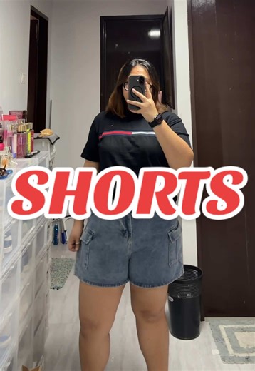 Plus Size Friendly Cargo Shorts with 6 Pockets