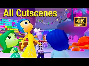 DISNEY INFINITY 3.0: INSIDE OUT All Cutscenes 4K ULTRA HD