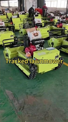 Tracked lawnmower, fully automatic weeding machine for gardens and orchards