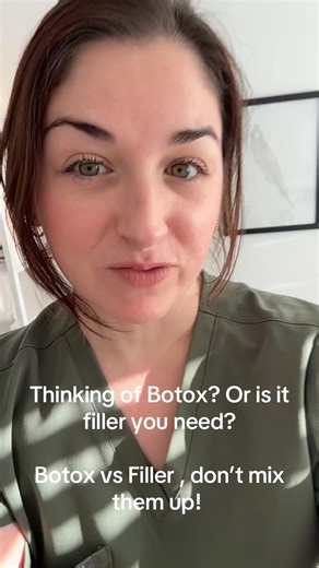 Botox vs Filler — NOT the same. Amazing treatments but are totally different! Results are amazing when products are used correctly. Don’t get them mixed up and always make sure your practitioner explains it all, ask the questions 💉🥰 #AestheticPractitioner #Aestheticssunderland #botoxvsfiller #antiageing