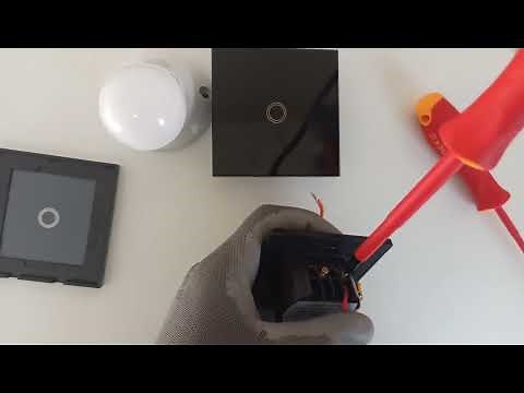 Installer des interrupteurs tactiles en 2min chrono et sans besoin de fil de neutre - Gamme Crystal