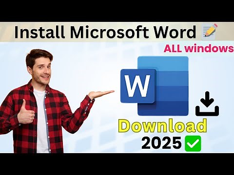 How to Download & Install Microsoft Word on Windows 10/11 (2025 Step-by-Step Guide)