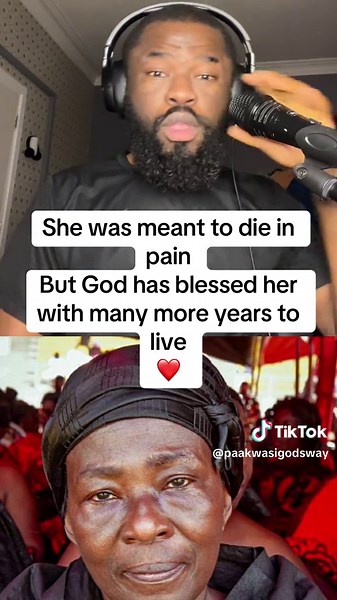 PAAKWASI🎤 (@paakwasigodsway)’s video of 40 year old woman crying