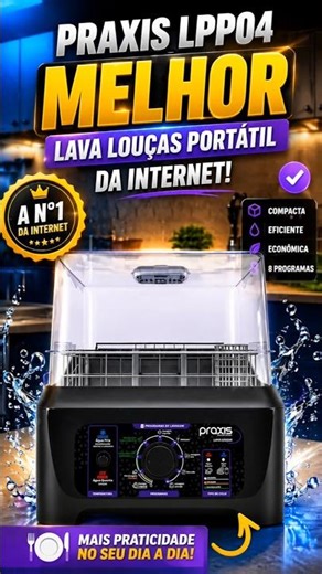 PRAXIS LPP04: BEST PORTABLE DISHWASHER ON THE INTERNET