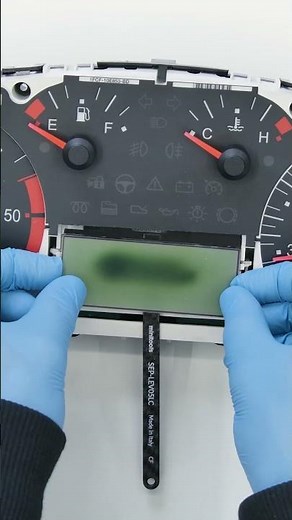 Fiat Stilo instrument cluster LCD display repair #shorts