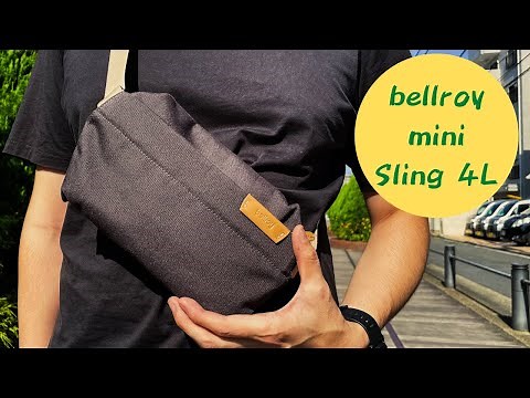 ちょっと近所に出かけるのに便利なバッグbellroy Sling Mini（スリングミニ）
