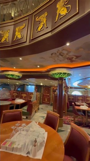 #shorts Dining room tour of Carnival Spirit cruise ship. carnivalspirit #cruiseship #alaska