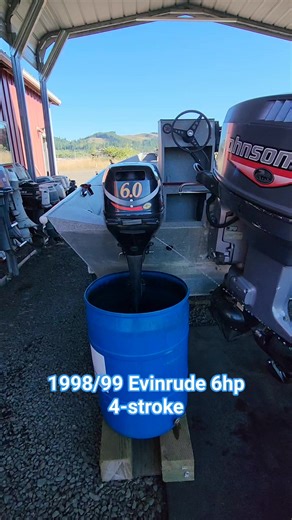 1998/99 Evinrude 6hp 4-stroke. Outboard Madness #outboardmadness | Outboard Madness