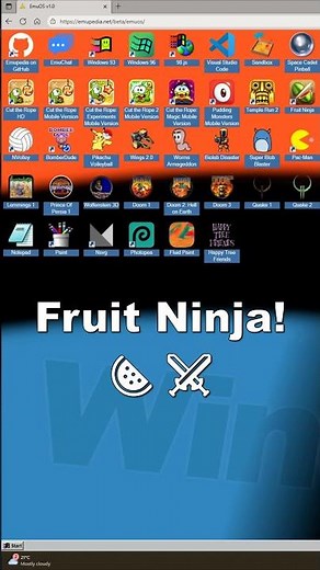 👉 Play Online Games for FREE?! | EmuOS Retro Browser Games #BrowserGames #RetroGames #EmuOS #Shorts