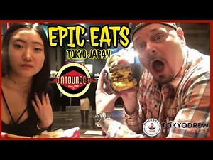 Epic FATBURGER'S US KING BURGER CHALLENGE SHIBUYA TOKYO