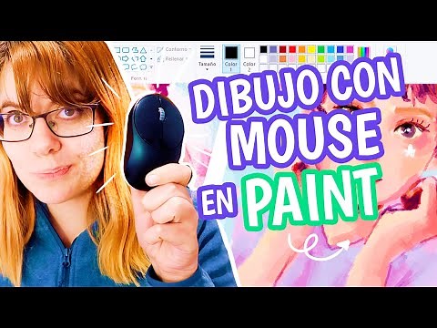 I'm doing a DRAWING WITH A MOUSE in PAINT (AND I SUFFER) ✨ MILIKOEY