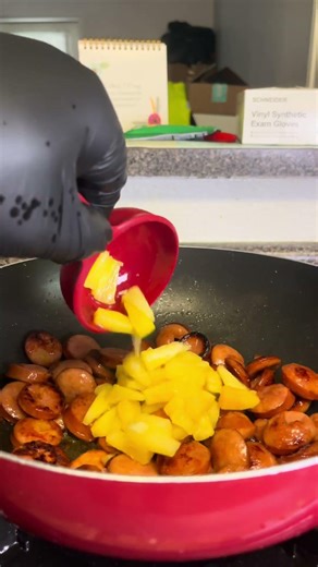 Pineapple Sausage Sweet Heat Fried Rice 🌭🍍🍚 Evergood Recipe