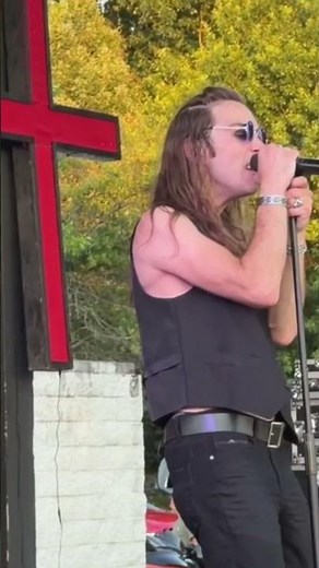 Ozzy Tribute Band Shakes Harley Bike Night! “Flying High Again” #Shorts