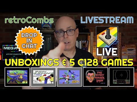 I Try 5️⃣ Commodore 128 Games, LIVE! Better than Commodore 64 Games?