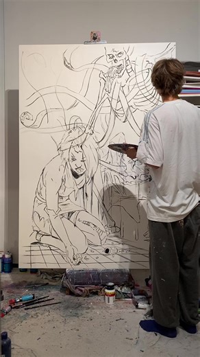 Intricate Black and White Sketching Techniques